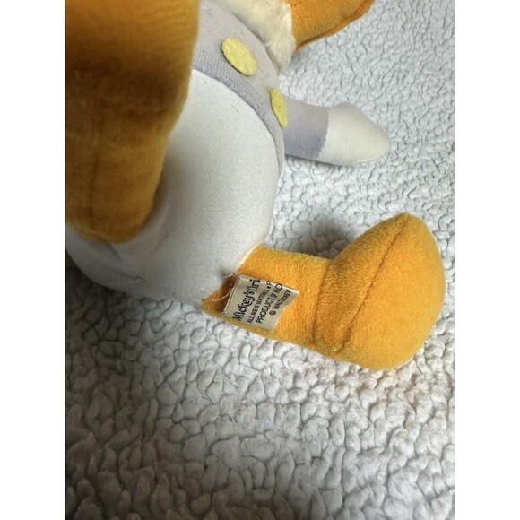 Vtg Donald Duck Mickey's Christmas Carol Plush Stuffed Animal Toy 8" Disney - Picture 5 of 12